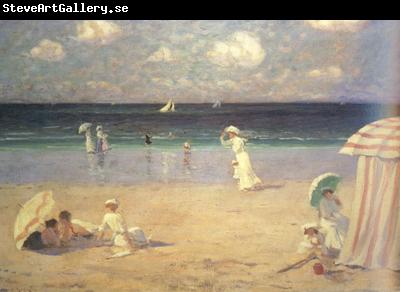 Clarence a gagnon Summer Breeze at Dinard (nn02)